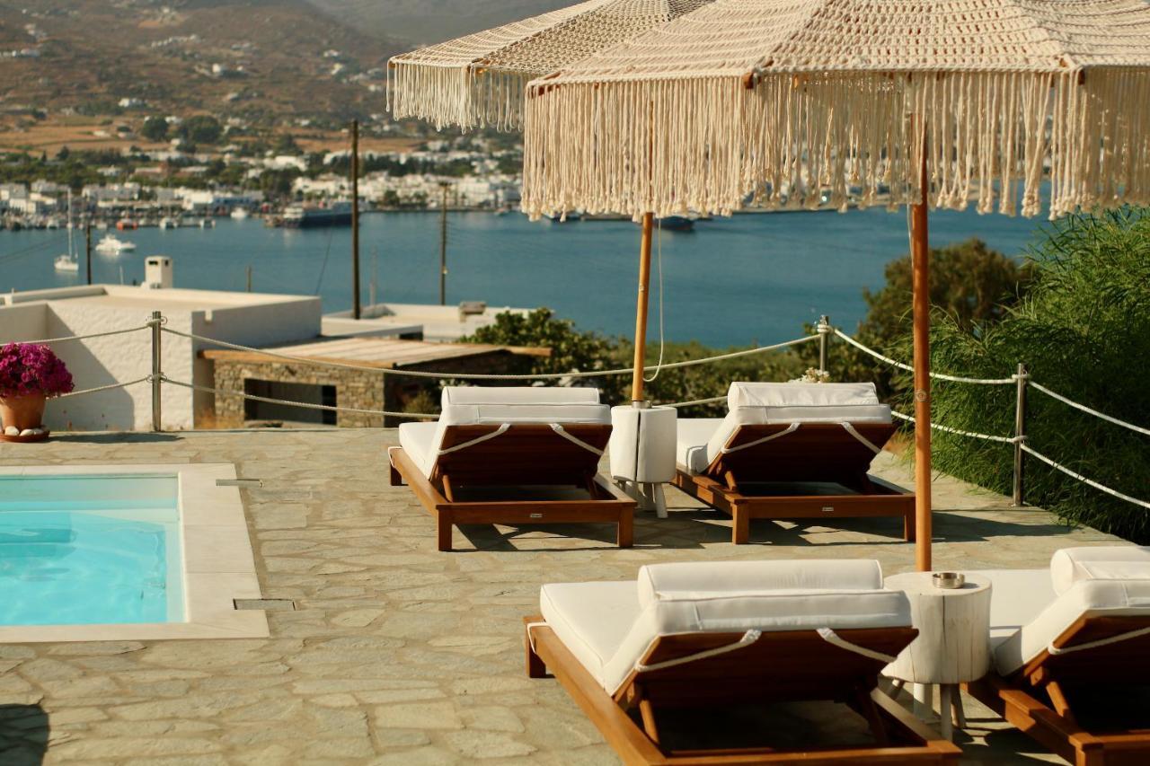 Hotel Blue Bay Heliolithos Páros Exteriér fotografie