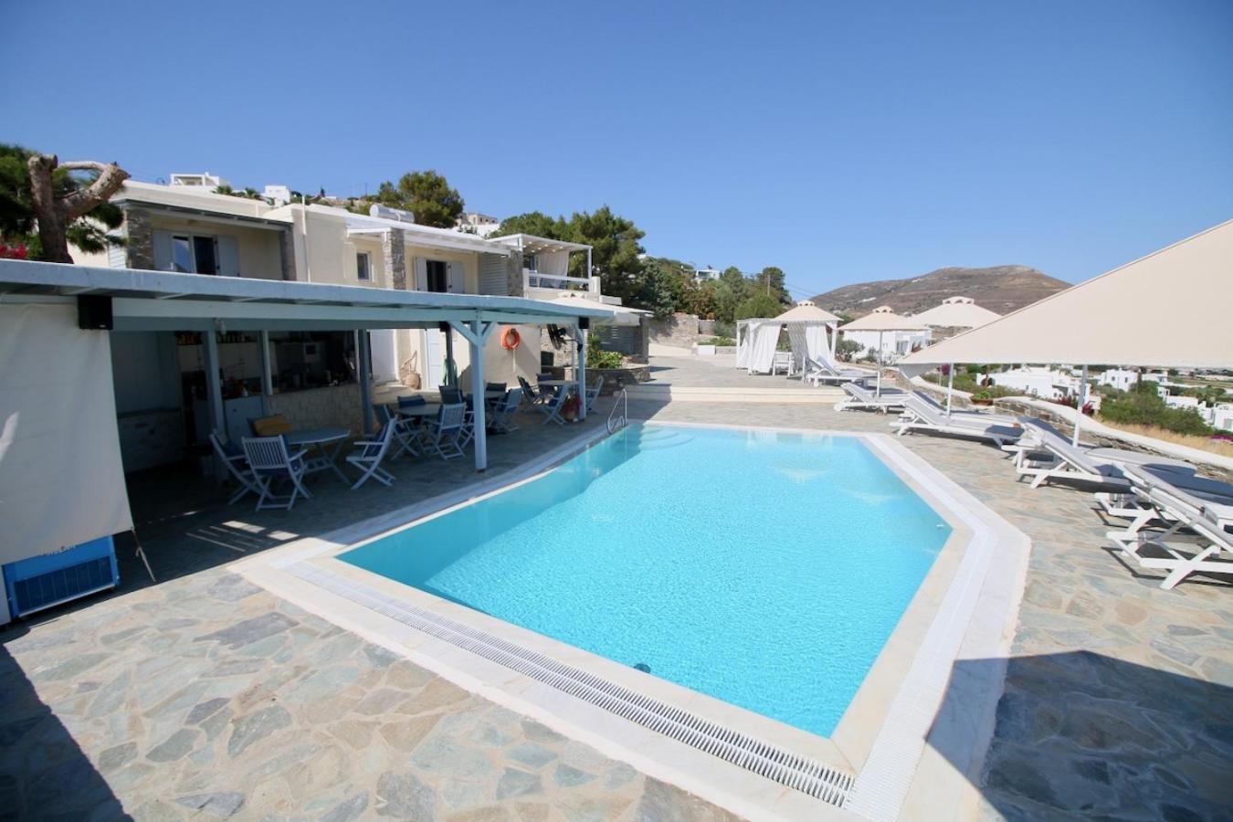 Hotel Blue Bay Heliolithos Páros Exteriér fotografie